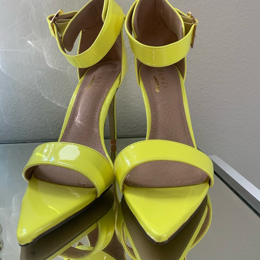 neon heels